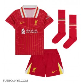 Camiseta Liverpool Alexis Mac Allister #10 Primera Equipación para niños 2024-25 manga corta (+ pantalones cortos)